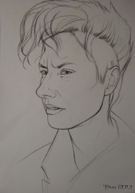 Михаэль Драу с ирокезом