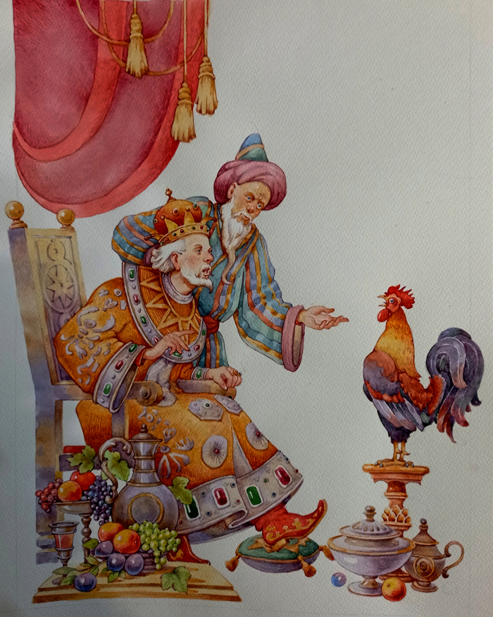 Сказка о золотом петушке