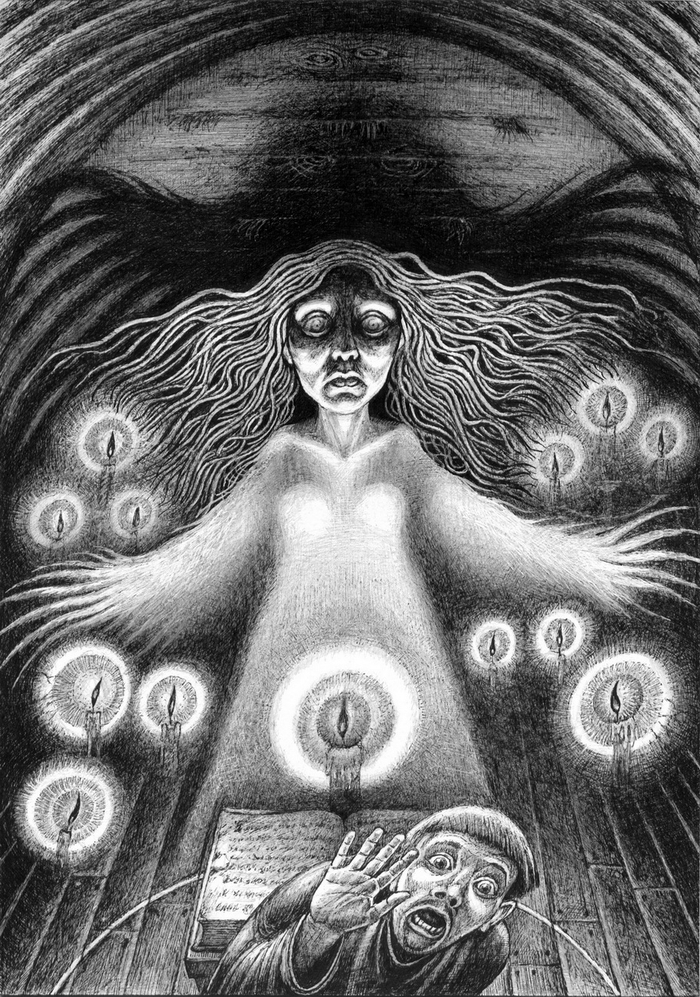 Вторая ночь в церкви. А4