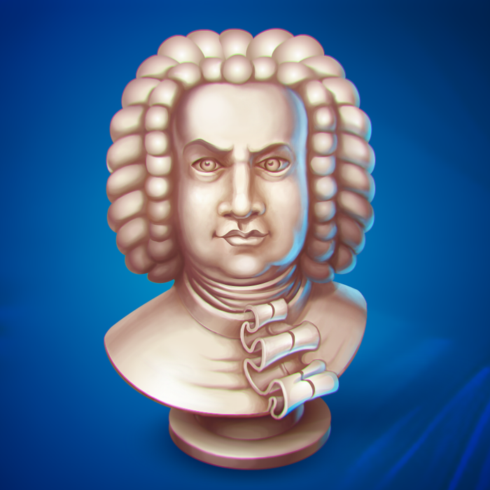 Бюст Иоганна Себастьяна Баха