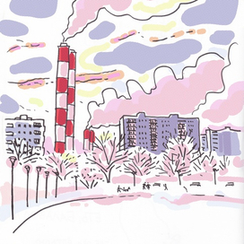 Небо цветёт