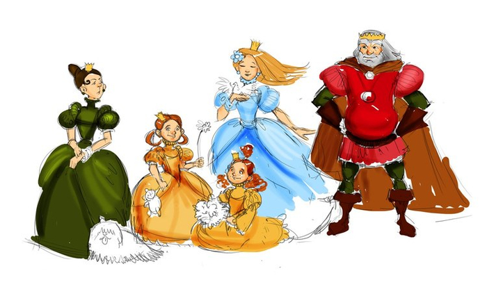 Набросок. Персонажи