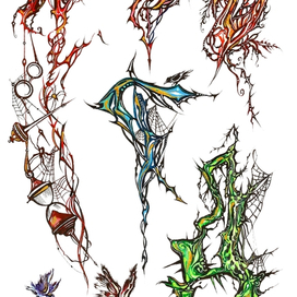 Буквицы к сказкам