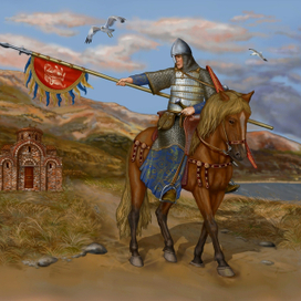 Сигельгаита Салернская, битва при Диррахии, 1081 год.