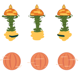 Концепт смиров для анимации