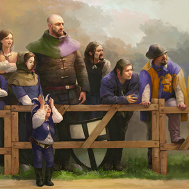 Зрители поединка