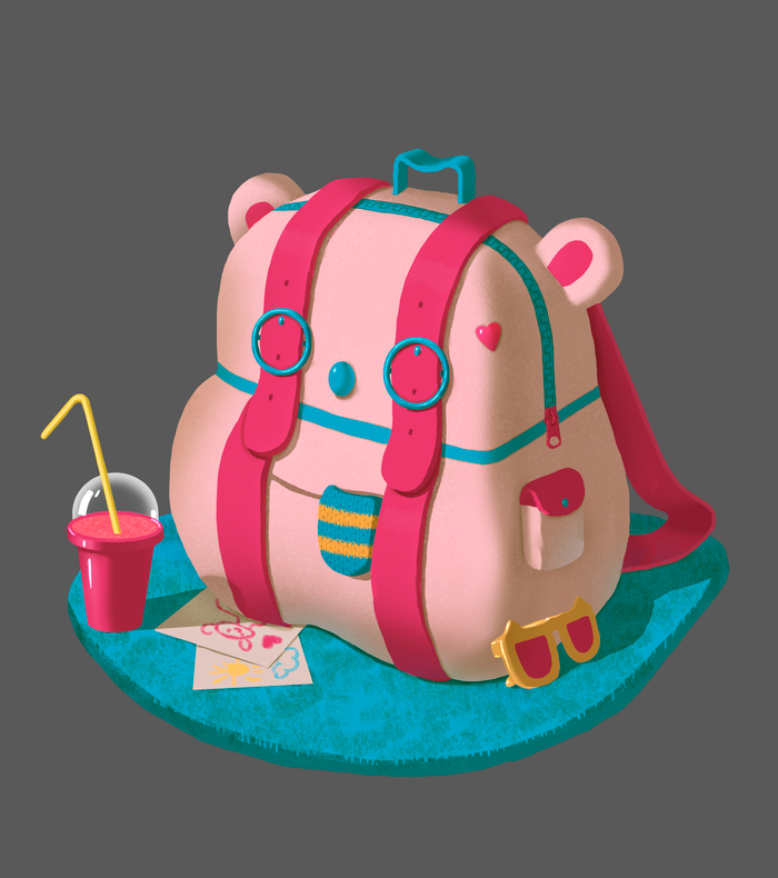 Рюкзак девочки-подростка