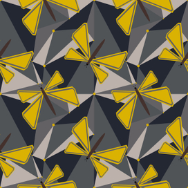 Бесшовный паттерн в скандинавском стиле