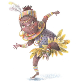 Африканская девочка