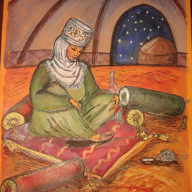 Вечер в степи