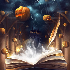 Illustration.Harry Potter