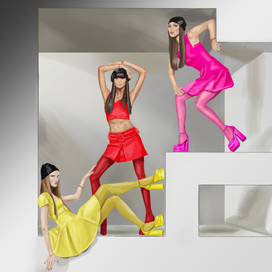 Фэшн иллюстрация