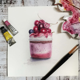 Вишневый десерт