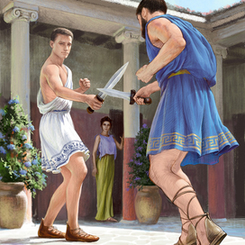 А. Кимен. Рождение богов. Глава 21.