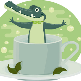 Любитель зеленого чая 