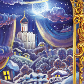 эскиз задника.