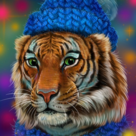 Зимний тигр