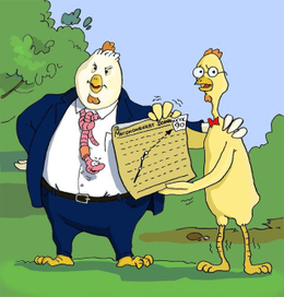 Иллюстрация к книге Эдуарда Матвеева "Лесная биржа"