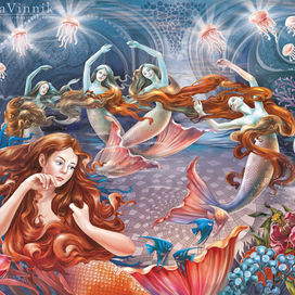 Иллюстрация к сказке Г.Х.Андерсена "Русалочка"