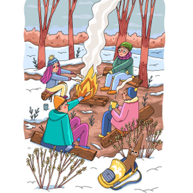 Новогодняя история для издательства «Кит»