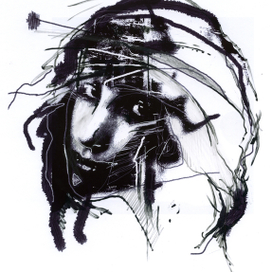 Mikhail Bulgakov "Der Meister und Margarita" .illyustratsiya.