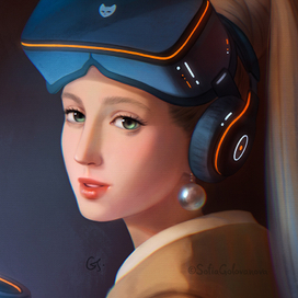 Девушка с Жемчужной Сережкой 21 века