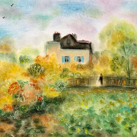 пара у дома