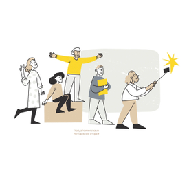 Иллюстрация для журнала Seasons