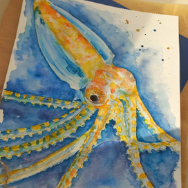 Морской обитатель