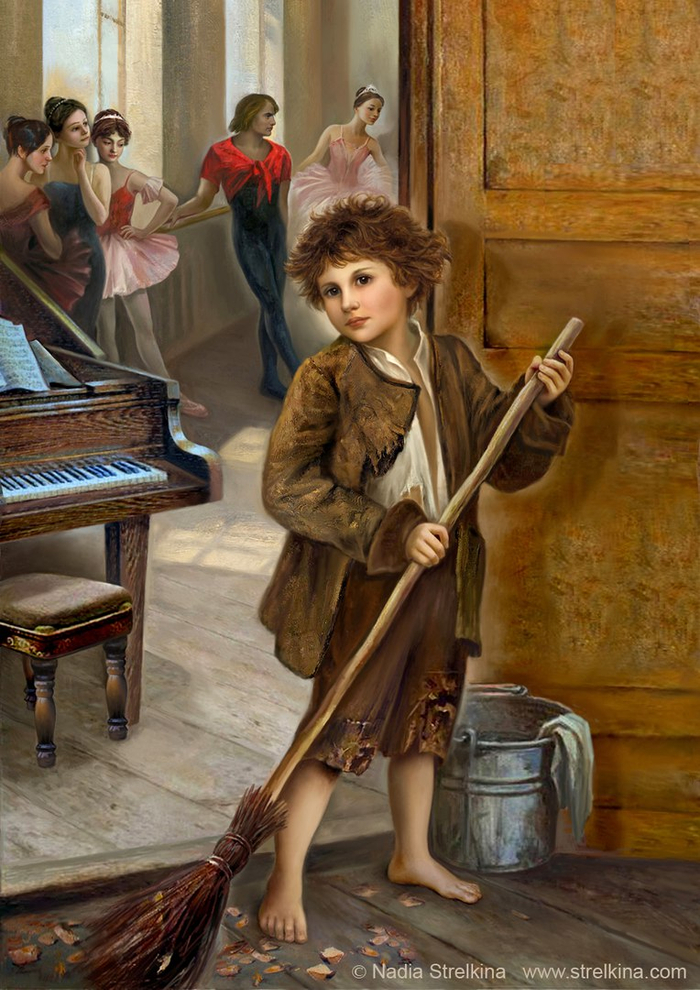 Иллюстрация к сказке "Танец Журавля"