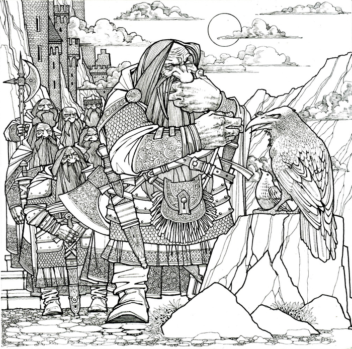 ТОРИН БЕСЕДУЕТ С ВОРОНОМ