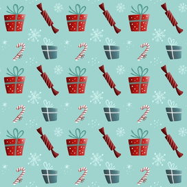 Новогодний паттерн
