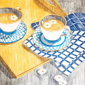 Чай с ромашкой