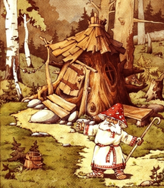 Лесной житель.