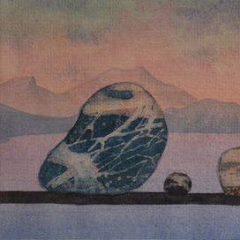 каменный пейзаж Коктебеля