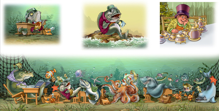 Алиса в стране чудес