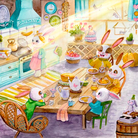 Масленица у Кроликов