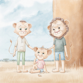 Иллюстрация для книги "It's not because of me"