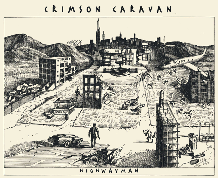 обложка к музыкальному релизу HighWayMan