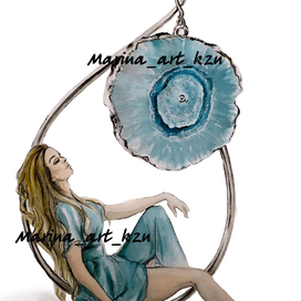 Девушка и украшения