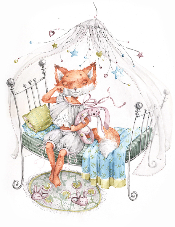 Лисичка. Доброе утро!