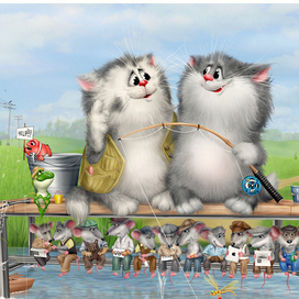 Коты-рыболовы