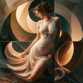 Иллюстрация для рекламы женского белья