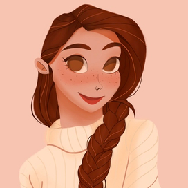 Девушка с косой 