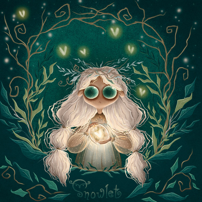 Девочка со светлячками