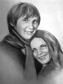 портрет "Сухая кисть"