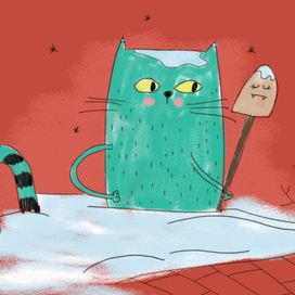 Работы во дворе