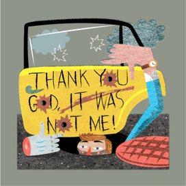 thank you god, it was not me!