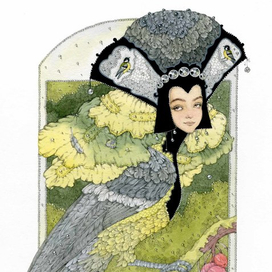 Осенняя птичка-счастья.