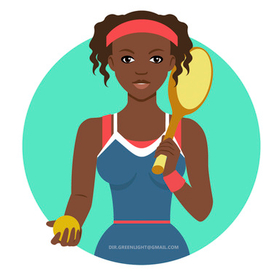 Теннисистка